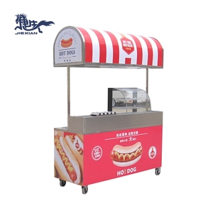 Puesto de Comida Móvil para Exteriores Jiexian JX-CR200 de Acero Inoxidable con Alimentación a Gas/Eléctrica en Promoción - Product Image 2