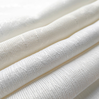 Tissu de rideau transparent texturé en gros au mètre pour la confection sur mesure de draperies de fenêtre et les projets de décoration intérieure