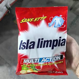 200g Jabón en Polvo de Surinam al por Mayor, Detergente de Lavandería de Alta Espuma, Jabón en Polvo para Ropa, Detergente para Ropa - Product Image 5