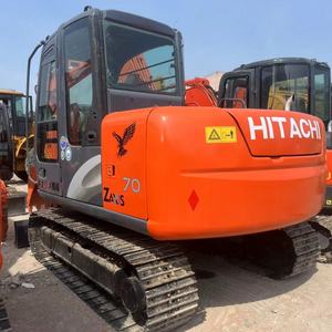 Pelle sur chenilles d'occasion Hitachi Zx70 Mini pelleteuse Hitachi Zaxis70 pour la construction, le bâtiment et l'agriculture - Product Image 1