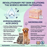 Champú para Mascotas sin Agua de Lujo OEM, Espuma de Limpieza Rápida para Perros y Gatos, Baño Seco con pH Neutro, Uso en Baño, GMP