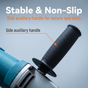 Amoladora Angular Eléctrica <span class=keywords><strong>de</strong></span> Alta Calidad, Portátil, <span class=keywords><strong>de</strong></span> Velocidad Variable, para Uso Doméstico e Industrial, para Cortar y Desbastar - Product Image 4