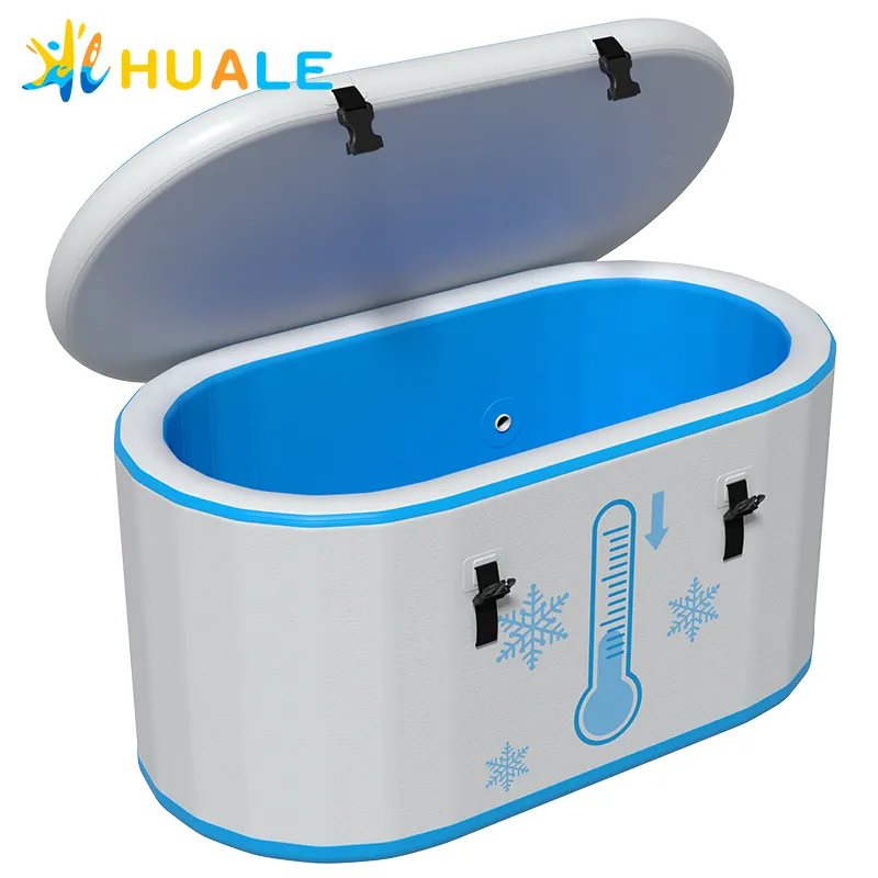 Portable Inflatable Ice Plunge Bathtub Bath Recovery Tub With Cooling System Cold Therapy Outdoor Icetub Pool
