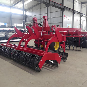 Grada de disco de compensación hidráulica de 26 pulgadas para preparación de suelo agrícola grande para labranza y cultivo de tierras - Product Image 1