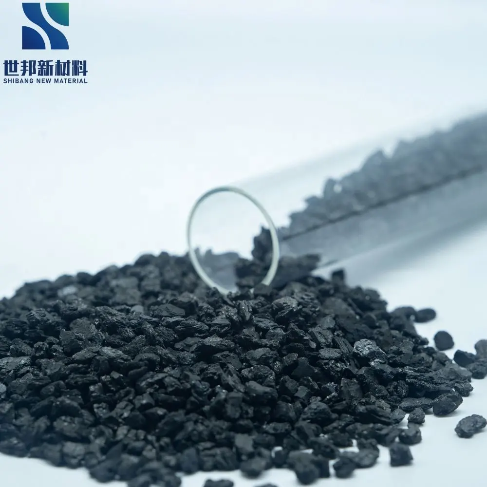 كوكس شبه جاف من الصين مغلف بالفحم والغرافيت كوكس البتروليم عالي الكربون 3-5 مم