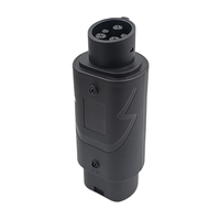 Adaptateur de chargeur AC EVSE GB/T 32A vers Type1, convertisseur de charge pour véhicule électrique, accessoire de charge pour voiture à énergie nouvelle