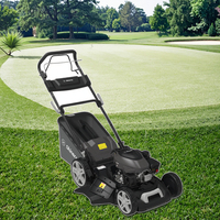 Tondeuse à gazon à essence Shuoling 31 kg 180 cc 3,6 kW à poussée manuelle pour l'entretien des greens et des fairways des terrains de golf, longue durée de vie, faible niveau sonore