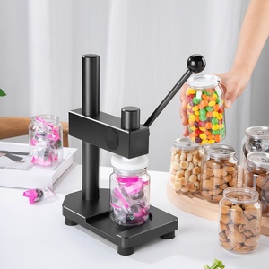 Machine de scellage manuelle commerciale pour bouteilles PET, canettes de boissons et jus, avec scelleuse de couvercles en aluminium - Product Image 2