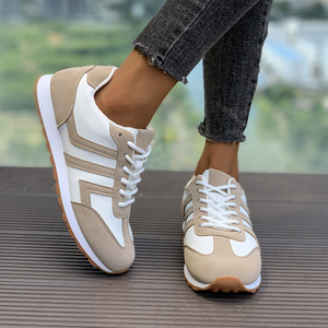 Chaussures à plateforme à bout rond pour femmes, chaussures décontractées, <span class=keywords><strong>mocassins</strong></span> à lacets, taille 43, mode <span class=keywords><strong>2022</strong></span> - Product Image 3