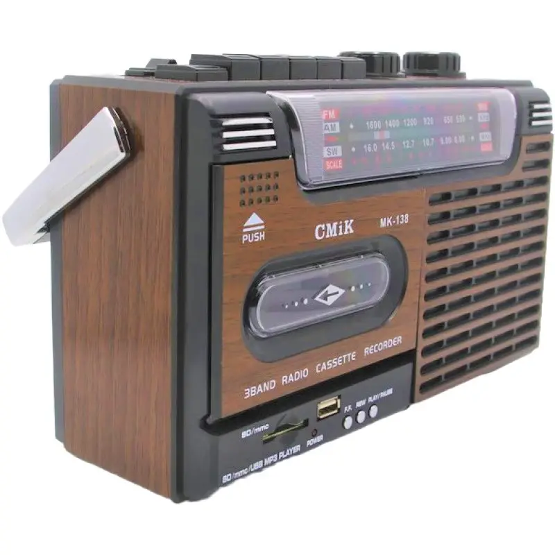Cmik Mk-138 Oem Nieuwe Technologie Bijgewerkt Professionele Tape Am Fm Cassette Recorder Draagbare Radio