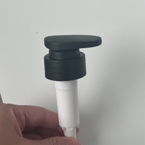 Cremefarbene Klappdeckel Schraubverschlüsse & Verschlüsse Transparente PP Auslaufsichere Kunststoffpumpe für Kosmetik Körperpflege - Product Image 5