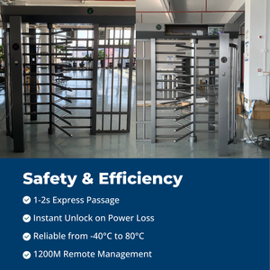 Monitoreo de Ingresos y Salidas Torniquete de altura completa <span class=keywords><strong>para</strong></span> Residenciales - Product Image 4