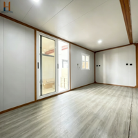 Maison conteneur extensible 40 pieds 20 pieds, prête à l'emploi, villa préfabriquée avec 2, 3, 4 ou 5 chambres, maisonnette mobile préfabriquée et portable