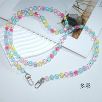 Chaîne de téléphone portable à paillettes en cristal, bandoulière détachable anti-perte avec pendentif étoile pour iPhone 17 Pro Max