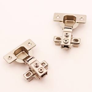 Оптовая продажа: Петля для кухонных шкафов с доводчиком, двусторонняя, 3D-регулировка, скрытая, гидравлическая, с буфером малого угла, никелированная - Product Image 5