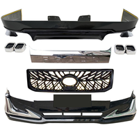 Accesorios para Automóviles YBJ, Kit de Carrocería Facelift para Prado FJ120 2003-2009 GRJ120, Faros Delanteros y Traseros LED LC120