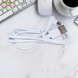 สาย USB A เป็น Micro USB แบบมุมฉาก 3A สีขาว 1.5 ม. คุณภาพดี - Product Image 1