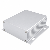 Boîtier de commande en aluminium anodisé 105*33*100mm, fin et compact, avec indice de protection IP54, pour éclairage LED, boîte lumineuse, alimentation et électronique