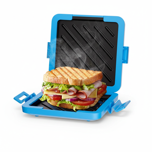 Machine à sandwichs RV essentielle, presse à panini micro-ondes pour fromage grillé en 3 minutes, grille-pain rapide et appareil à toasts - Product Image 2