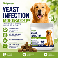 Compléments à mâcher pour le traitement des infections à levures chez les chiens – Supplément anti-inflammatoire pour la santé des animaux de compagnie