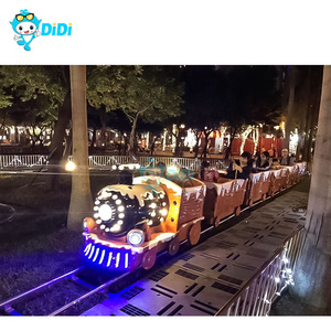 Chất Lượng Cao Điện Theo Dõi Train Công Viên Chủ Đề Rides Tùy Chỉnh Lễ Hội Rides Mini <span class=keywords><strong>Thomas</strong></span> Train Cho Trẻ Em - Product Image 4