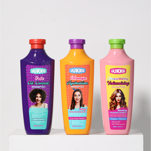 Champú Espumoso UUKKG de 500 ml con Aceite de <span class=keywords><strong>Iris</strong></span>, Control de Grasa, Aroma a Fresa y Mango, Hidratante y Fortalecedor para Todo Tipo de Cabello - Product Image 5