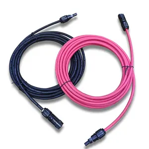 Slocable TUV Certified OEM Length Cable Lead Solar PV Wiring with PV Connector in Two Sides