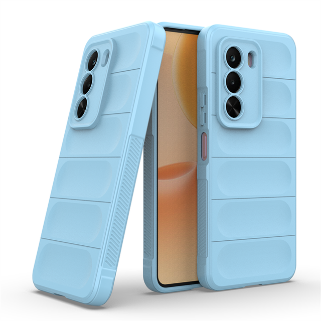 Lichicase Simple Skin-Friendly Silicone Matte Phone Case for Oppo A6S Pro F33 Pro F31 Pro + Solid Color Back Cover