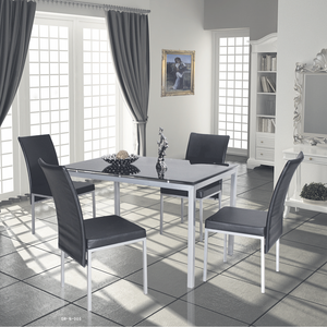 <span class=keywords><strong>Juego</strong></span> <span class=keywords><strong>de</strong></span> Mesa <span class=keywords><strong>de</strong></span> <span class=keywords><strong>Comedor</strong></span> <span class=keywords><strong>de</strong></span> Vidrio 1+<span class=keywords><strong>6</strong></span>, Diseño Moderno, <span class=keywords><strong>Juego</strong></span> <span class=keywords><strong>de</strong></span> Mesa y <span class=keywords><strong>Sillas</strong></span> para <span class=keywords><strong>Comedor</strong></span>, <span class=keywords><strong>Usado</strong></span> en Sala <span class=keywords><strong>de</strong></span> Estar y <span class=keywords><strong>Comedor</strong></span> - Product Image 2