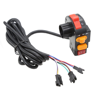 फैक्टरी प्रत्यक्ष बिक्री बिजली साइकिल गला घोंटना 4-में-1 सींग के लिए हेडलाइट स्टीयरिंग तीन-गति स्विच बिजली साइकिल - Product Image 1