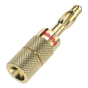 Conector de audio Adaptador para altavoz Oro 00205201 - Product Image 1