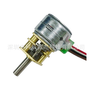 Motor paso a paso miniatura Ke Chen KC-GM12-15BY DC para montaje en chasis en dispositivos electrónicos y médicos - Product Image 2