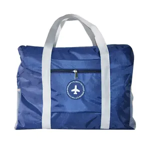 Nouveau imperméable à l'eau de voyage sac de rangement portable sac d'embarquement valise trolley grande capacité pliant sac en tissu Oxford