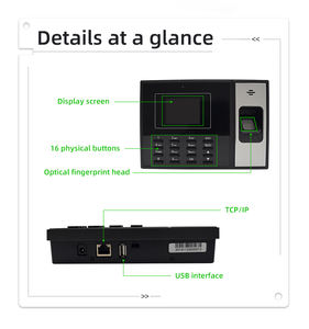 EBKN Staff Biometric Attendance Machine Fingerprint Time Attendance Wifi TCP/IP RS485 4G Sim Card Cloud Software WITH FREE API - Product Image 3