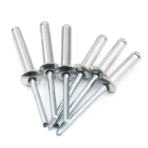 Fastener Spot GB 2.4-5.0 Core-Kéo đinh tán mở miệng vòng đầu Core-Kéo đinh tán countersunk đầu nhôm sắt đinh tán