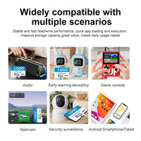 Carte SD personnalisée Nandstor Factory 1TB 512GB 256GB 128GB, haute vitesse V90 U3 A1, carte mémoire TF OEM pour l'enregistrement vidéo 4K