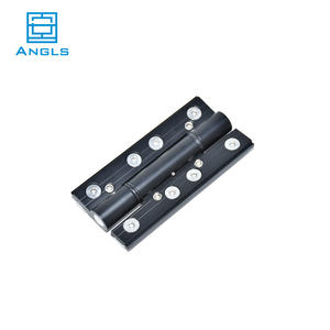 Chất lượng cao Thiết kế hiện đại nhôm gấp phần cứng cửa có thể điều chỉnh Butt cổng bản lề mềm đóng Tính năng treo con lăn khách sạn - Product Image 4