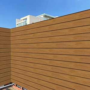 Panneau mural WPC durable en matériau recyclé, revêtement mural intérieur pour les murs de balcon et de terrasse - Product Image 4