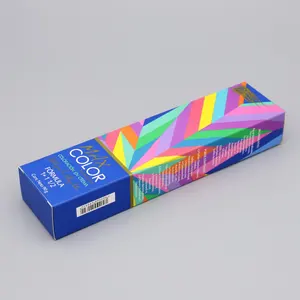 Caixa de presente para cosméticos de alta qualidade, embalagem de papel revestido ondulado personalizada, caixa colorida