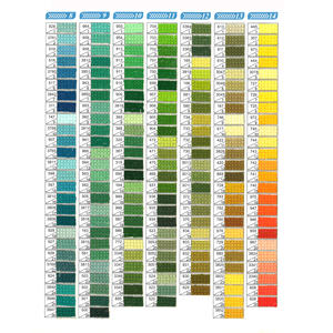 DMC447色ダイヤモンド絵画用高品质アクリルダイヤモンドラウンドとスクエア - Product Image 6