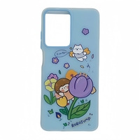 Coques de téléphone portable personnalisables en TPU+PC givré avec design de dessin animé, pour 15 Pro Max, 10 couleurs, antichoc