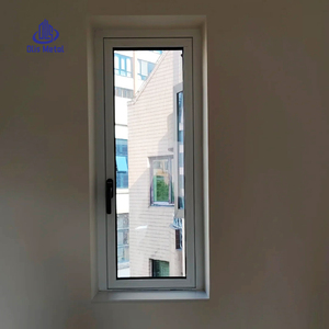 Fenêtres à battants en aluminium de haute qualité avec double vitrage en verre trempé, cadre blanc aux lignes minimalistes, petite fenêtre <span class=keywords><strong>pour</strong></span> balcon ou cuisine - Product Image 2