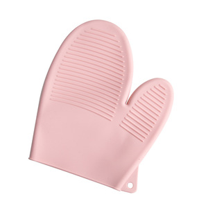 Silicone Oven Mitts 17x21cm Heat Resistant Kitchen Gloves For High Temperature Protection - Product Image 3