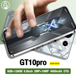 Téléphone portable 4G débloqué GT10 <span class=keywords><strong>Pro</strong></span>, écran HD 6,8 pouces, 6 Go de RAM, 128 Go de ROM, appareil photo 16 MP, NFC, bandes mondiales, mobile pour le marché mondial - Product Image 6
