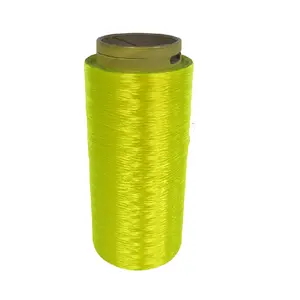 Yellow 100% Filament 3200D 1100 Dtex High Tenacity Industrial Polyester Yarn