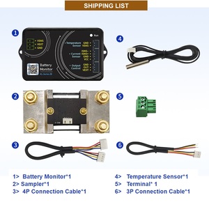 Testeur de batterie numérique au phosphate de fer et de lithium KL160F KG110F 100A 120V avec contrôle par application, détecteur de capacité de batterie à 1 % de précision Oddvida - Product Image 2