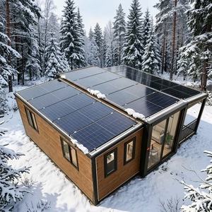 Maison préfabriquée moderne de 30 pieds, alimentée à l'énergie solaire, petite maison conteneur extensible pour complexe hôtelier <span class=keywords><strong>RayZen</strong></span> - Product Image 3