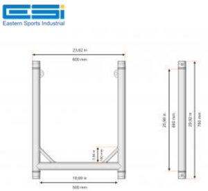 <span class=keywords><strong>ESI</strong></span>-Iluminación de aluminio negro Cosmic-<span class=keywords><strong>U</strong></span>-Frame-Truss-<span class=keywords><strong>U</strong></span>-Torm-Modular-Truss - Product Image 3