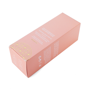 Nhà Máy Tùy Chỉnh Mỹ Phẩm Kem Mặt Trời Thẻ Trắng Hộp Bao Bì Vẻ Đẹp Mỹ Phẩm Trang Điểm Gói Hộp - Product Image 3