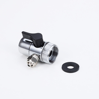 Accessoire de robinet de haute qualité, adaptateur de robinet 3/8, vanne de déviation avec poignée noire